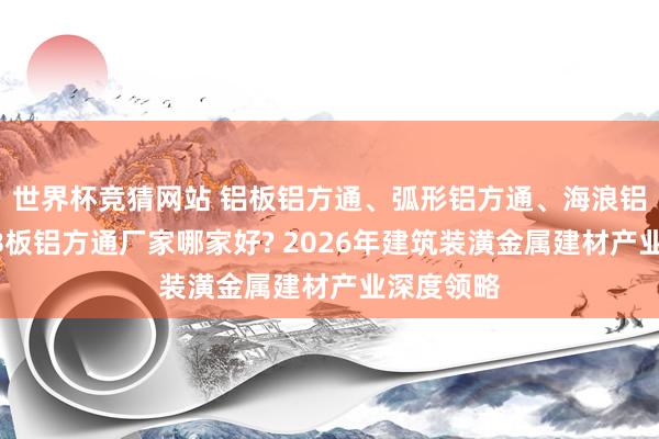 世界杯竞猜网站 铝板铝方通、弧形铝方通、海浪铝方通、AB板铝方通厂家哪家好? 2026年建筑装潢金属建材产业深度领略