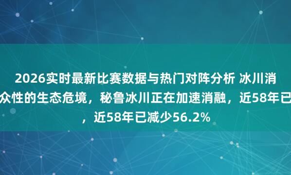 2026实时最新比赛数据与热门对阵分析 冰川消灭将带来群众性的生态危境，秘鲁冰川正在加速消融，近58年已减少56.2%